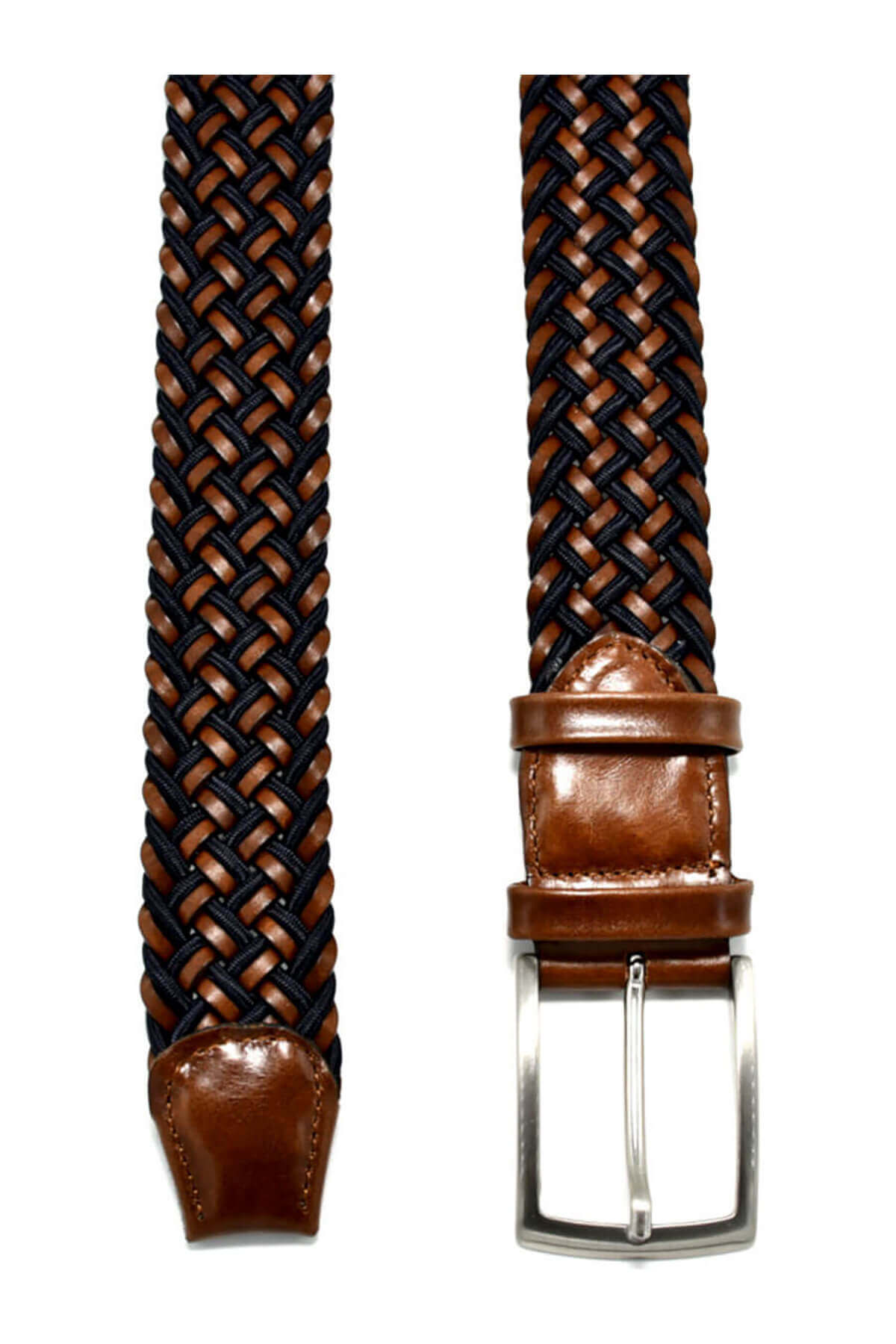BOR Leather Braided Belt