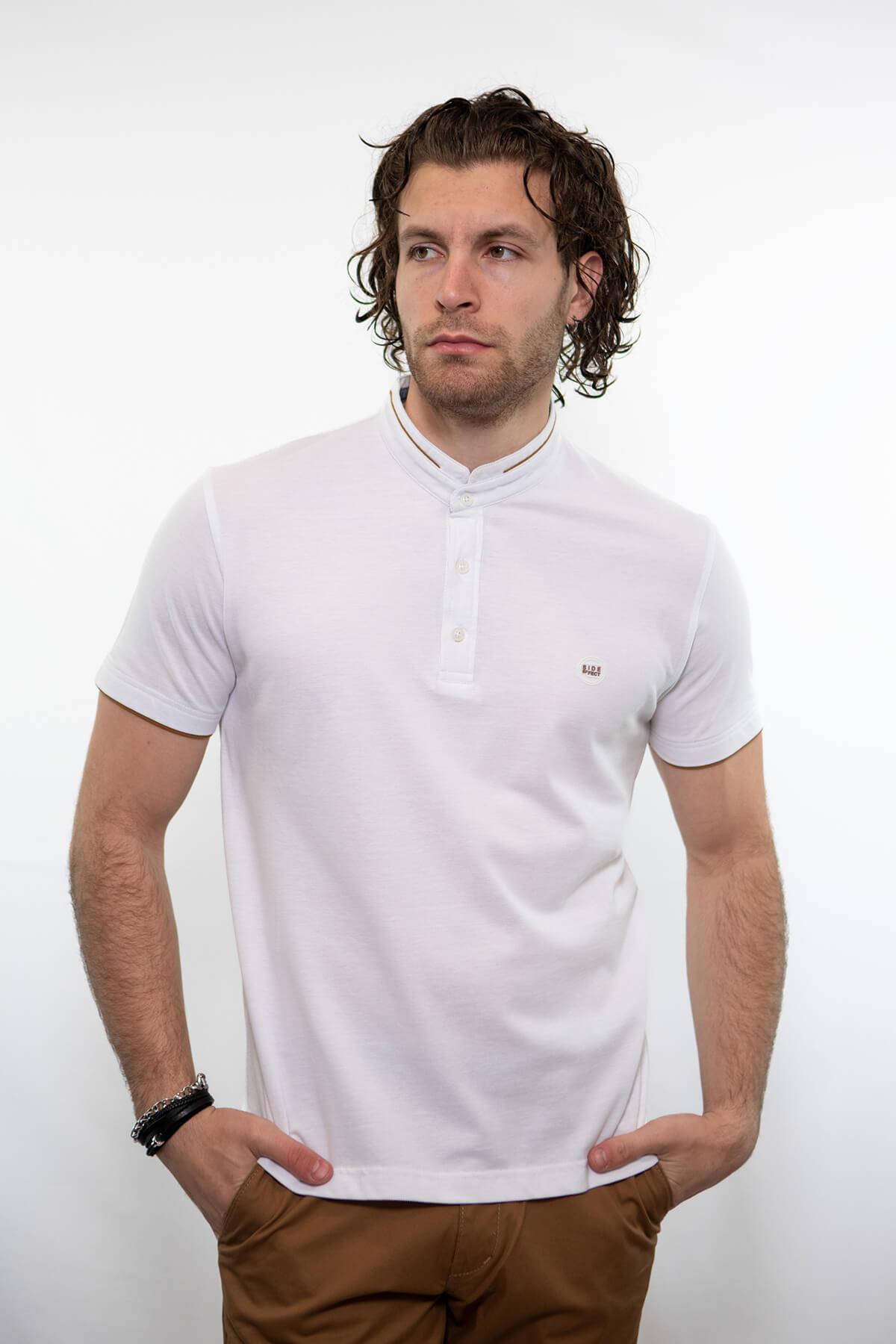 Side Effect Printed Polo Shirt