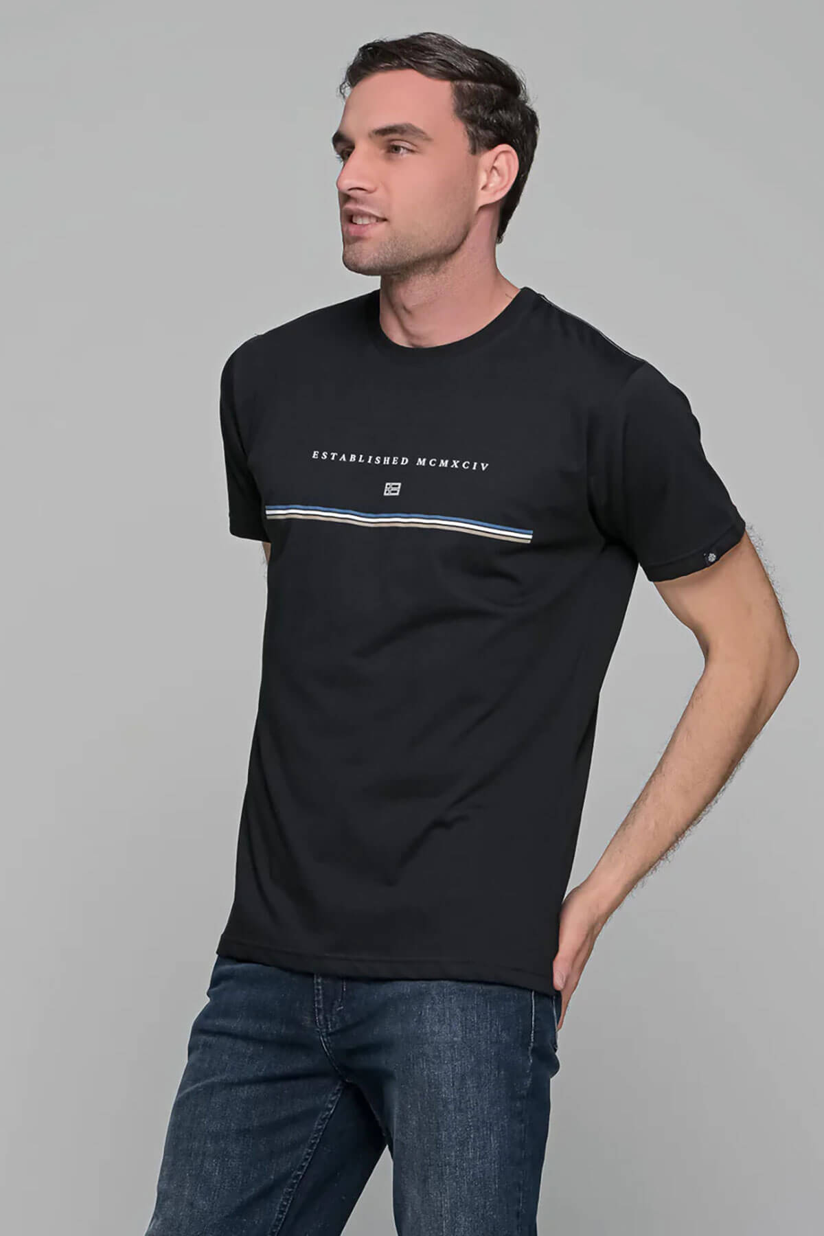 Everbest T-Shirt Με Συμαιάκι Ρίγα